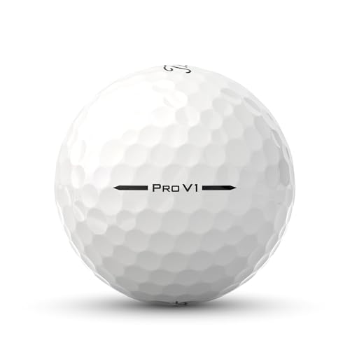 2025 TITLEIST(タイトリスト) PROV1 プロV1 ダブルナンバー (1ダース12球入) 中間 画像