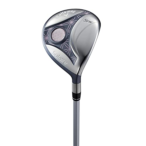 キャロウェイ (Callaway) クラブセット レディース SOLAIRE CHRY BLSM (8本セット, キャディバック, ヘッドカバー 付き) カーボンシャフト ピンク 中間 画像