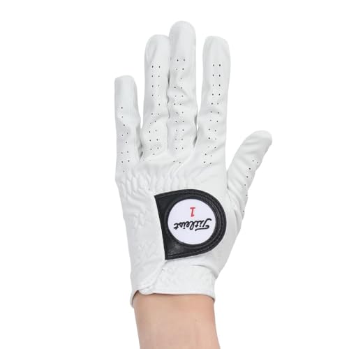 TITLEIST(タイトリスト) ゴルフグローブ ﾌﾟﾛﾌｪｯｼｮﾅﾙﾃｯｸ ｸﾞﾛｰﾌﾞ TG53WT-24 WT ﾎﾜｲﾄ 左手用 24cm 中間 画像