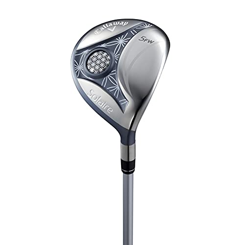 キャロウェイ (Callaway) クラブセット レディース SOLAIRE BLK (8本セット, キャディバック, ヘッドカバー 付き) カーボンシャフト ブラック 中間 画像