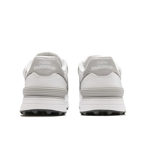 [ニューバランス] ゴルフシューズ 574 v4 BOA ボア スパイクレス メンズ レディース BC4(WHITE/GREY) 26.5 cm 4E 中間 画像