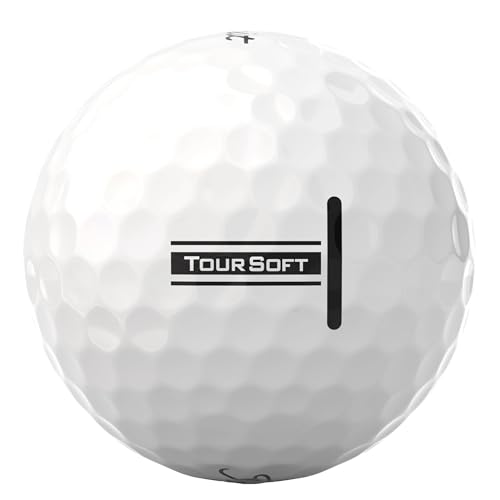 TITLEIST(タイトリスト) ゴルフボール 24 TOUR SOFT DZ ユニセックス ホワイト 中間 画像
