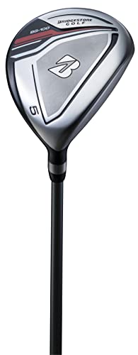 BRIDGESTONE(ブリヂストン) ゴルフクラブセット BRIDGESTONE GOLF BG-100 キャディバッグ付きクラブ11本セット メンズ アイアン カーボンRシャフト 中間 画像