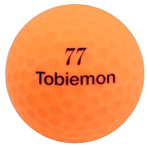 飛び衛門(TOBIEMON) ゴルフボール マットカラー DISTANCE 3ダース(36個入り) 23T2BM MOG3DZ (オレンジ/FF/Men's) 中間 画像