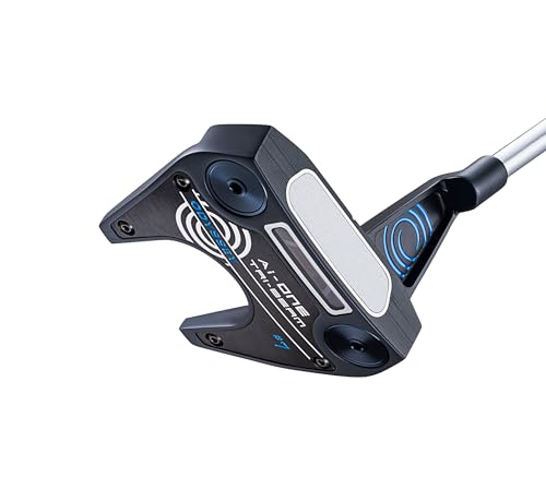 オデッセイ(ODYSSEY) 右用 パター AI-ONE TRI-BEAM #7 (マレットタイプ STROKE LAB 90シャフト(スチール) 34インチ) スチール メンズ 最後 画像
