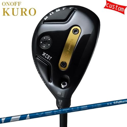 オーダーカスタム 26モデル ONOFF KURO ユーティリティウィングス 黒オノフ グローブライド 番手/ロフト角:U3(21度) シャフト:VENTUS_HB_BLUE フレックス:7/S グリップ:ONOFF GRグリップ50g 最後 画像