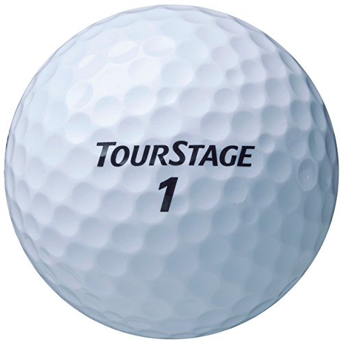 BRIDGESTONE(ブリヂストン) ゴルフボール TOURSTAGE エクストラディスタンス 1ダース( 12個入り) ホワイト TEWX 中間 画像