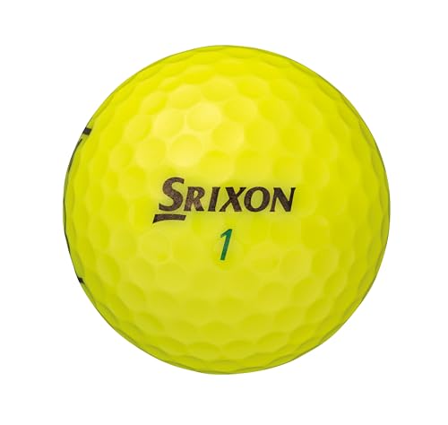 ダンロップゴルフボール SRIXON TRI-STAR4 2024年モデル 1ダース(12個入り) プレミアムパッションイエロー 最後 画像