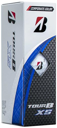 Bridgestone GOLF ゴルフボール TOUR B XS 2024年モデル コーポレートカラー 1ダース[12個入り] 最後 画像