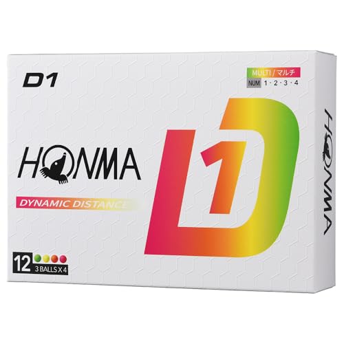 HONMA 2024 ホンマ D1 BT2401 マルチ (1ダース12個入) 最後 画像
