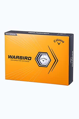 キャロウェイ(Callaway) ゴルフボール WARBIRD 23 1ダース(12個入り) ホワイト 最後 画像