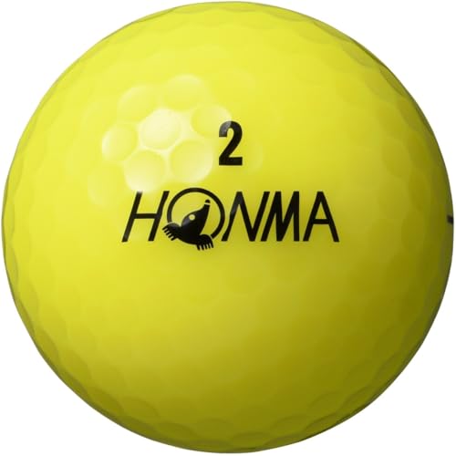 本間ゴルフ HONMA ボール D1 ボール 3ダースセット 3ダース(36個入り) イエロー 最後 画像
