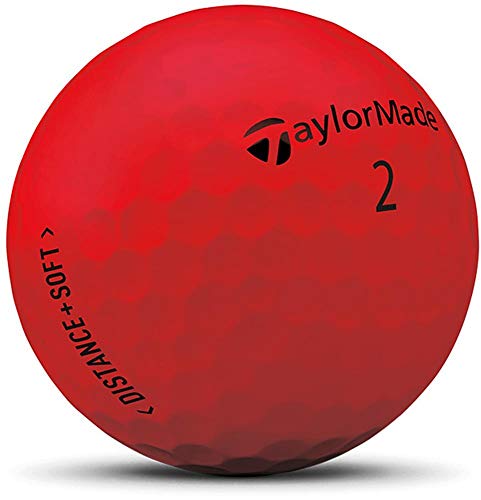 テーラーメイド(TAYLOR MADE) ゴルフボール DISTANCE DISTANCE+SOFT 12P メンズ M7174701 マルチカラー 中間 画像