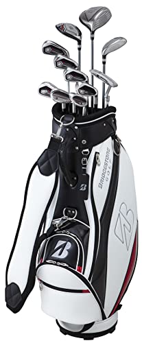 BRIDGESTONE(ブリヂストン) ゴルフクラブセット BRIDGESTONE GOLF BG-100 キャディバッグ付きクラブ11本セット メンズ アイアン カーボンRシャフト 1枚目 画像