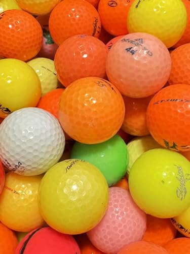 【Aクラス級厳選品30P】ゴルフロストボール Lost Ball カラーMIX ブランド混合 30個セット ゴルフボール (カラー) 中間 画像