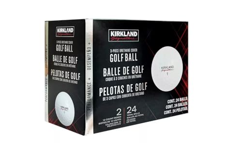 カークランドシグネチャー(Kirkland Signature) カークランド スリーピース ウレタンカバーゴルフボール V3.0#1654518 パフォーマンスプラス(2ダース 24ボール) 1枚目 画像