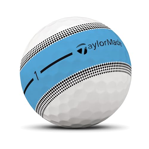 テーラーメイド(TAYLOR MADE) TMJ25 Tour Resp Stripe NEON Multi JPN dz ツアーレスポンス ストライプ ネオン マルチ ゴルフボール 最後 画像