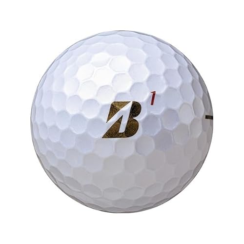 BRIDGESTONE(ブリヂストン)ゴルフボール SUPER STRAIGHT 2025年モデル 12球入 パールホワイト T5GX 中間 画像