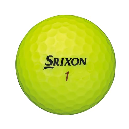 ダンロップゴルフボール SRIXON Z-STAR ダイアモンド 2025年モデル 1ダース(12個入り) プレミアムパッションイエロー 中間 画像