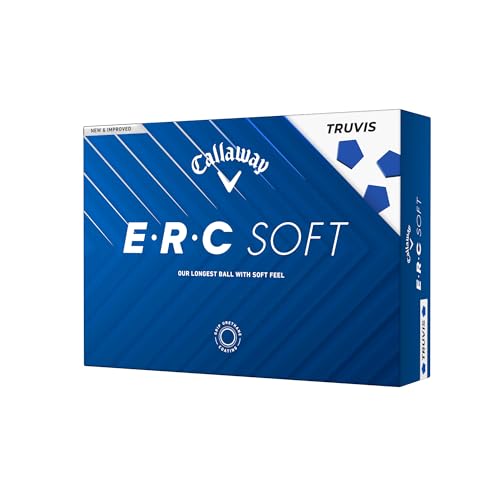キャロウェイ(Callaway) ゴルフボール ERC SOFT 25 TRUVIS 3ピース構造 トゥルービス・ホワイト 画像1