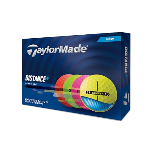テーラーメイド(TAYLOR MADE) TMJ25 Distance + Multi JPN dz ディスタンスプラス マルチ ゴルフボール 2025年モデル マルチ 1枚目 画像