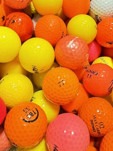 【Aクラス級厳選品30P】ゴルフロストボール Lost Ball カラーMIX ブランド混合 30個セット ゴルフボール (カラー) 最後 画像