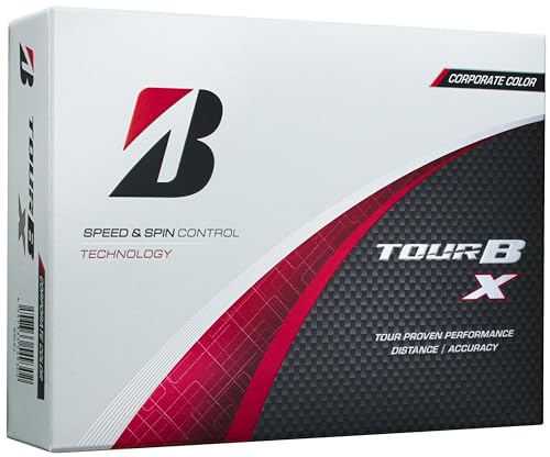 Bridgestone GOLF ゴルフボール TOUR B X 2024年モデル コーポレートカラー 1ダース[12個入り] 1枚目 画像