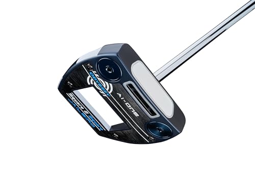 オデッセイ(ODYSSEY) 右用 パター Ai-ONE SQUARE 2 SQUARE JAILBIRD ZT (マレットタイプ STROKE LAB 90シャフト(スチール) 34インチ) スチール メンズ 最後 画像
