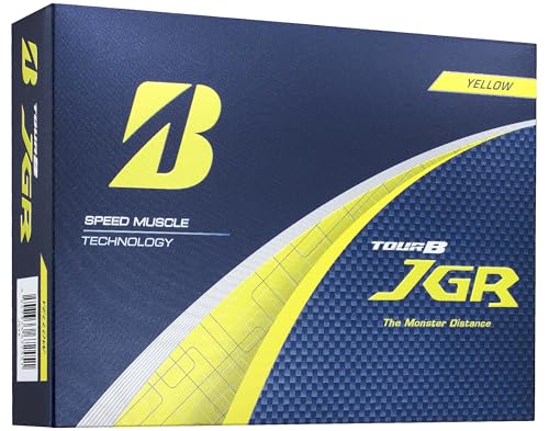 BRIDGESTONE(ブリヂストン)ゴルフボール TOUR B JGR 2025年モデル 12球入 イエロー J5YX 1枚目 画像