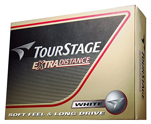 BRIDGESTONE(ブリヂストン) ゴルフボール TOURSTAGE エクストラディスタンス 1ダース( 12個入り) ホワイト TEWX 画像1
