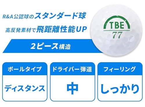 【まとめ買いがお得!3ダースセット】飛衛門 ゴルフ ボール 3ダース36球入 2ピース トビエモン ディスタンス DISTANCE コスパ 安い 安価 全3色/3ダース(36球)/オレンジ 中間 画像