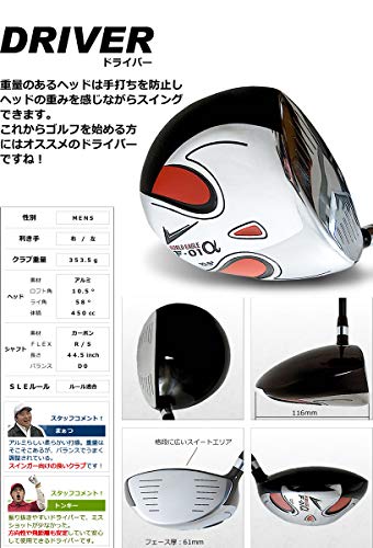 ワールドイーグル F-01α メンズ ゴルフ クラブ フルセット ホワイト バッグver.【右用】 フレックスS WE-J-F-01-MRH-WT 最後 画像