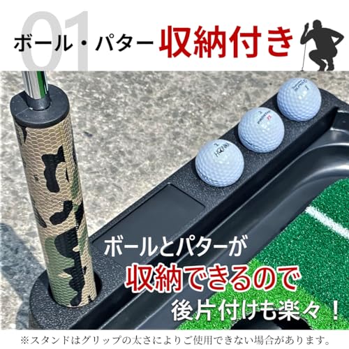 【ZERO HOUSE】 パターマット パター練習器具 ゴルフ パターマット パターマット パター 練習 パター練習マット パター練習マット パターマット 自動 返球機能付き アプローチ 室内 室外 傾斜 練習 パッティング パット パター 大型 練習用具 ライン カップ ベント パター練習 ゴルフ 練習器具 中間 画像