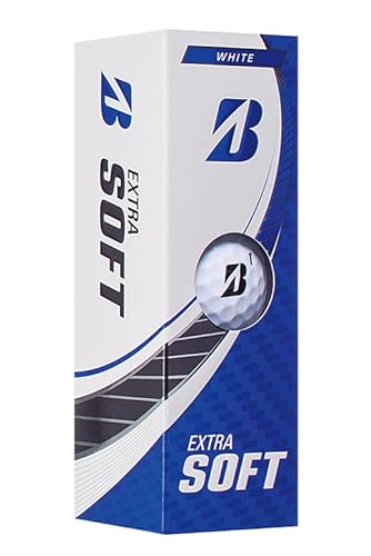 BRIDGESTONE(ブリヂストン)ゴルフボール EXTRA SOFT 2023年モデル 12球入 ホワイト 最後 画像