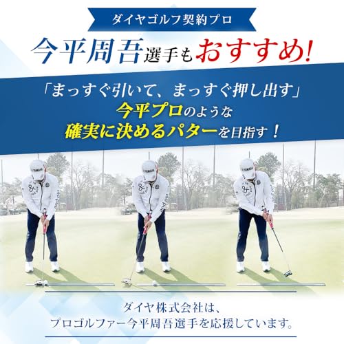 ダイヤゴルフ(DAIYA GOLF) パットチェッカーロング 2種類の難易度で練習できる両面仕様 持ち運びに便利な収納袋付き パター練習器具 パット練習器具 レール ゴルフ練習器具 練習用品 トレーニング器具 パッティングレール パターレール パッティングストローク 矯正 セルフチェック コンパクト 室内練習 屋内 練習ボール 初心者 上級者 TR-5012 最後 画像