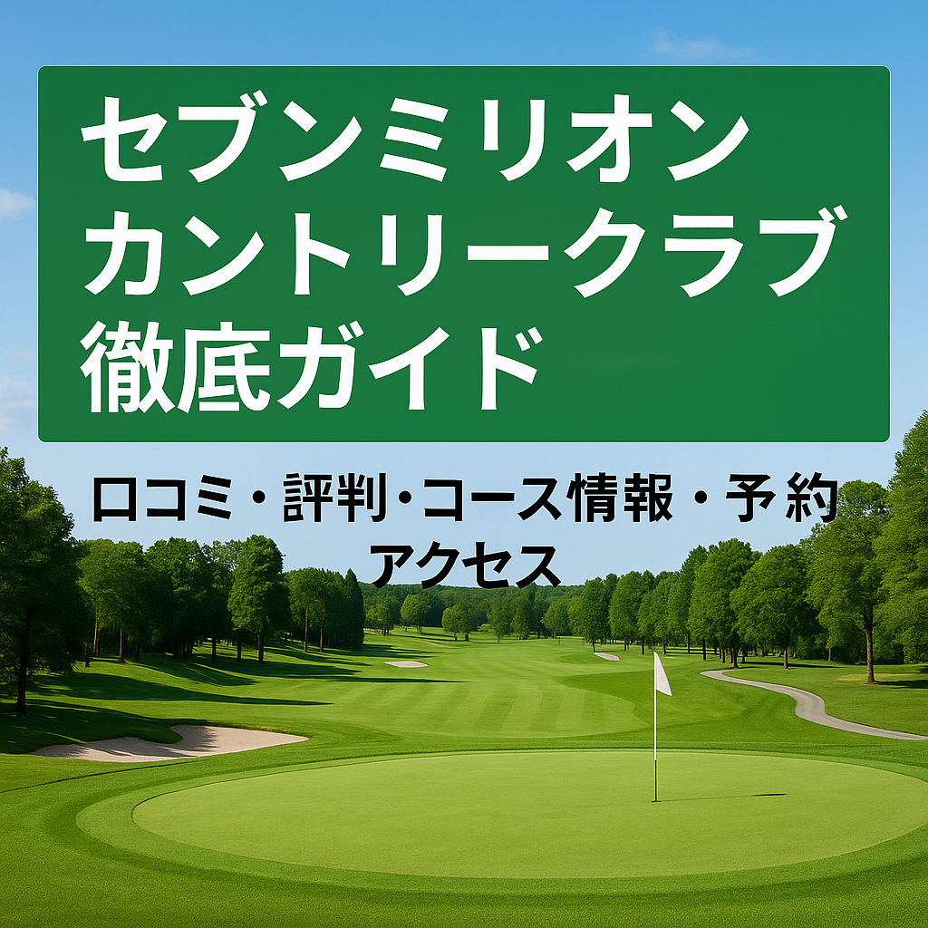 セブンミリオンカントリークラブ徹底ガイド｜口コミ・評判・コース情報・予約・アクセス