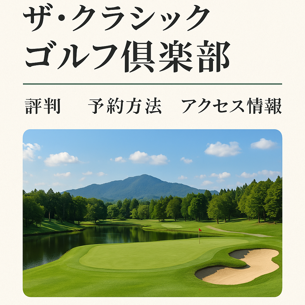 ザ・クラシックゴルフ倶楽部｜評判・予約方法・アクセス情報