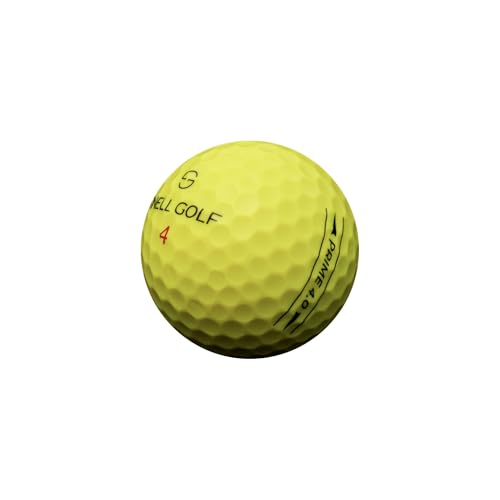 Snell Golf PRIME 4.0 1ダース 日本正規品 ■ USGA/R&A公認球 ■ 2024年新モデル ■ オンライン限定商品 (イエロー) 中間 画像
