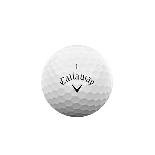 キャロウェイ(Callaway) ゴルフボール SUPERSOFT 25 1ダース(12個入り) 2ピース構造 ホワイト 最後 画像