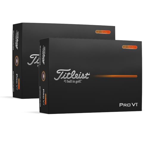 タイトリスト PRO V1 2025 ダブルナンバー・ホワイト【2ダースセット(24球)】 1枚目 画像