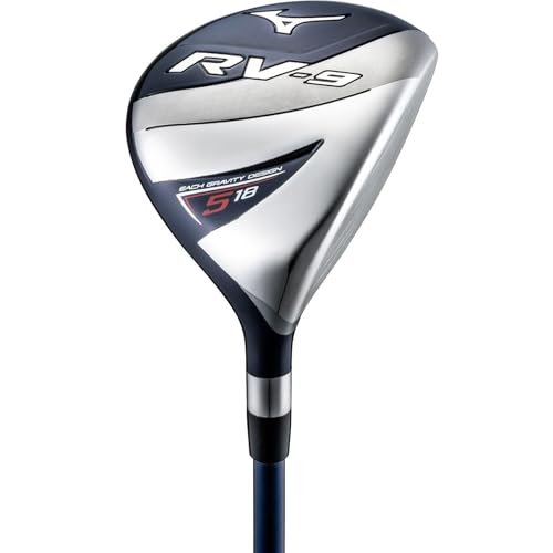 MIZUNO(ミズノ) ゴルフクラブ RV-9 10本セット/キャディバッグ付 メンズ 右利き用 【カタログ純正シャフト装着モデル】 オリジナルカーボンシャフト(パター/スチールシャフト) 硬さ/R 5KJBZ105 中間 画像