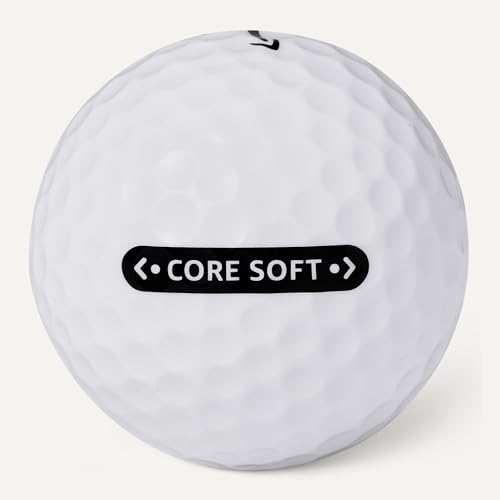 Amazonベーシック ゴルフボール Core Soft 1ダース（12個入） 中間 画像