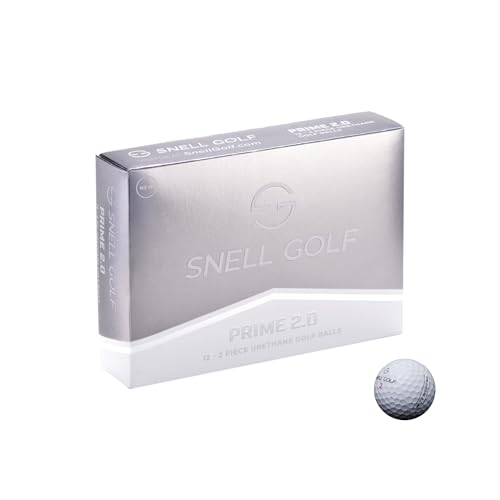 Snell Golf PRIME 2.0 １ダース 日本正規品 ■ USGA/R&A公認球 ■ 2024年新モデル ■ オンライン限定商品 (ホワイト) 1枚目 画像