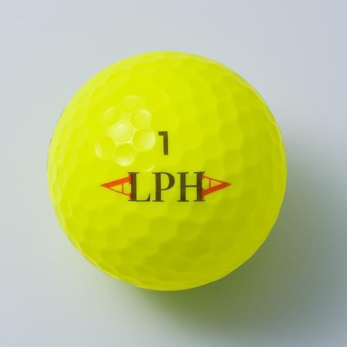 ALPHA(アルファ) ゴルフボール 1ダース (12個入) =RS300= 正規品 (ソーラーイエロー) 最後 画像