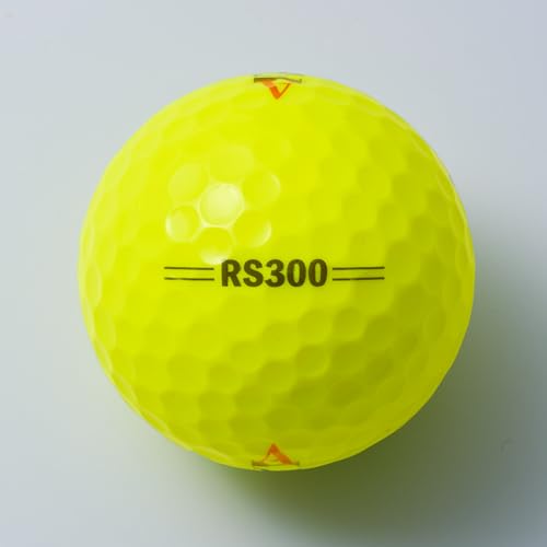 ALPHA(アルファ) ゴルフボール 1ダース (12個入) =RS300= 正規品 (ソーラーイエロー) 中間 画像