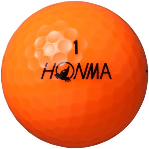 本間ゴルフ HONMA ボール D1 ボール 3ダースセット 3ダース(36個入り) オレンジ 最後 画像