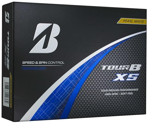 Bridgestone GOLF ゴルフボール TOUR B XS 2024年モデル パールホワイト 1ダース[12個入り] 1枚目 画像