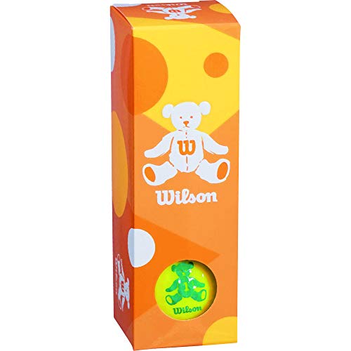Wilson(ウイルソン) (ウィルソン)ゴルフボール BEAR4 ダース イエロー 中間 画像