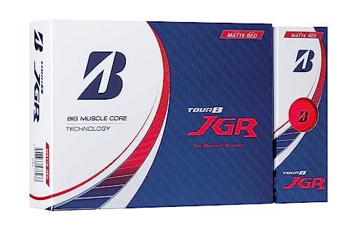 BRIDGESTONE(ブリヂストン)ゴルフボール TOUR B JGR 2023年モデル 12球入 マットレッド J3RX 最後 画像
