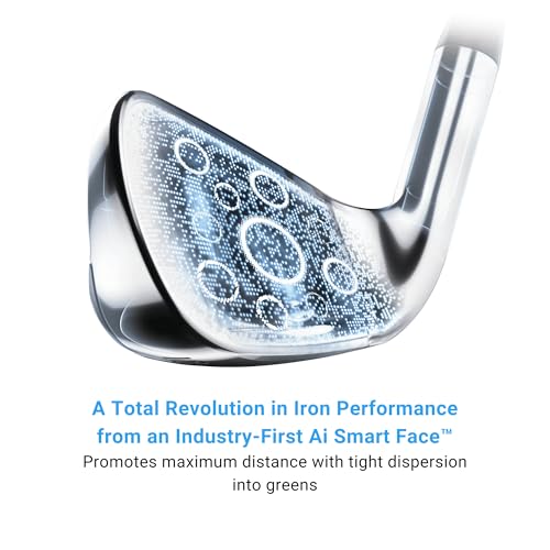 Callaway Golf Paradym AI スモークアイアン (右手、アプローチウェッジ、グラファイト、レギュラー) 最後 画像